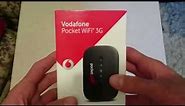 Unboxing: Vodafone Pocket WiFi 3G (Huawei R207)