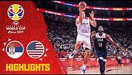 Serbia v USA - Highlights - FIBA Basketball World Cup 2019