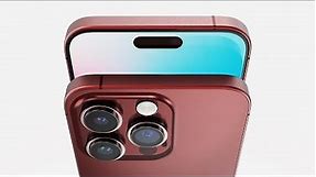 iPhone 15 Pro - Deep Red Titanium Special Edition