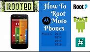 How to Root Any Motorola Phone [ Easiest Method | Any Version ]