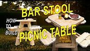 BAR STOOL TABLE How to build