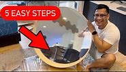 HOW TO INSTALL IKEA STOCKHOLM MIRROR - 5 EASY STEPS
