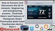 Honeywell Smart Thermostat 9000 Color Touchscreen device Overview