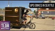 🚲UPS Launches Cargo eBike Delivery in Seattle