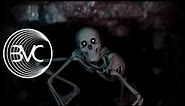 4K Halloween Crawling Chasing Skeleton VJ Loop, Live 3D Wallpaper and Screensaver