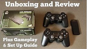 2.4G Wireless Controller GamePad Lite (M8) Unboxing and Review.(& Set Up Guide) - RetroGamer Reviews