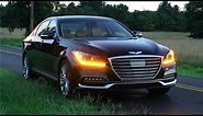2018 Genesis G80 Ultimate 5.0 HTRAC Test Drive Video Review