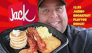 Jack In The Box® $2.99 Jumbo Breakfast Platter Redux Review!