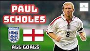Paul Scholes | All 14 Goals for England