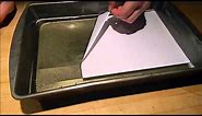 Hectograph printing - aka. 1940s copier