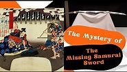 The Mystery of the Missing Samurai Sword Honjo Masamune