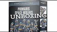 Warhammer 40k Start Collecting! Primaris Space Wolves Unboxing