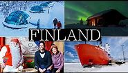 7 Days in FINLAND 😮 Lapland, Glass Igloo, Northern Lights, Santa Claus | Travel Vlog