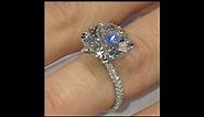 5.50 ct Round Diamond Engagement Ring