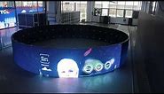 YuChip Circle LED Screen and Round LED Display for Outdoor and Indoor (500x500mm LED Cabinet)