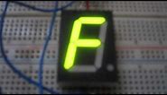 How to Display Alphabetical Characters on a 7 Segment LED Display