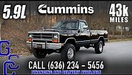 First Gen 5.9 Cummins 12v: 1990 Dodge RAM W-250 LE 4x4 Diesel With Only 43k Miles