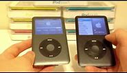 Apple iPod Classic 6th Generation Vs 7th Generation Comparison Difference