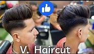 New V low fade haircut all over hairstyle full tutorial video 2023