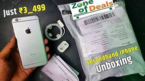 Zoneofdeal Second Hand IPhone Unboxing at very lowest price
