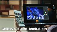Connect Galaxy S23 Ultra to Galaxy Book 3 Ultra | Samsung Ecosystem | Samsung UK