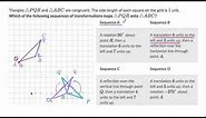 Mapping shapes | Performing transformations | High school geometry | Khan Academy