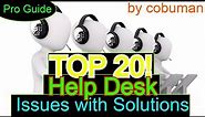 Top 20 IT Help Desk Issues with Solutions Final