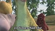 One of, if not THE funniest prehistoric sloths ever. Catch Sid in Ice Age on @Disney #iceage #sid