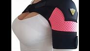 Shoulder Brace for Women & Men by FIGHTECH®- Support for Torn Rotator Cuff & Other Shoulder Injuries