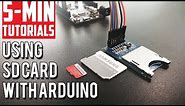 5-min Tutorials - SD Card Reader with Arduino - Code and Test