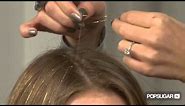 How to Apply Hair Tinsel