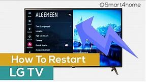 LG Smart TV: How to Restart or Reboot an LG TV? [LG Smart TV : How To Reset and Reboot]