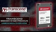 Transcend SSD320 64GB Premium SSD {Unboxing + First Look}