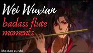 Wei Wuxian badass flute moments (compilation of Wei Ying flute plays) MDZS (season 1) PART 1