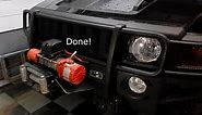 How To Install a Winch on Hummer H3 using HighMount