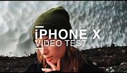 iPHONE X VIDEO TEST - 4K