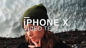 iPHONE X VIDEO TEST - 4K