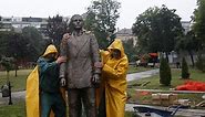 Inauguration d'une statue de Gavrilo Princip à Belgrade