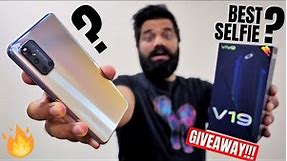 vivo V19 Unboxing & First Look - Perfect 32MP Dual Selfie Camera??? Giveaway🔥🔥🔥