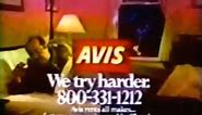 Avis Rent-A-Car 'We Try Harder' Commercial (1978)