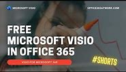 Start to use Microsoft Visio FREE app in Office 365