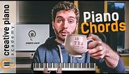 PIANO CHORDS: The ULTIMATE Step-by-Step Guide For Beginners [IN REAL TIME]