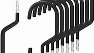 SMARTOLOGY Bike Hooks for Garage Wall, 8 Pack Bicycle Hanger for Hanging Mountain Road Racing BMX Bikes and All Type, Versatile Large Ceiling Space Saving Vertical Tool Organizaion Hooks