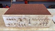 Antique SONY Stereo Integrated Amplifier Restoration // Restore and Reuse Broken Japanese Amplifer
