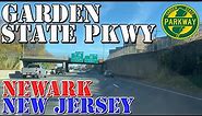 Garden State Parkway North - Woodbridge New Jersey to I-87 New York - 4K Highway Drive
