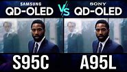 Sony A95L vs Samsung S95C | QD-OLED Premium TV Comparison
