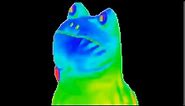 HD Green Screen ✩ Rainbow Frog Dance Pepe