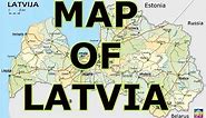 map of Latvia [ latvijas karte ]