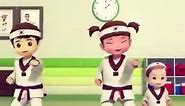 Taekwondo cartoons 💓 www.tkdkwan.com - World taekwondo family