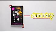 The Hate U Give (THUG): book summary